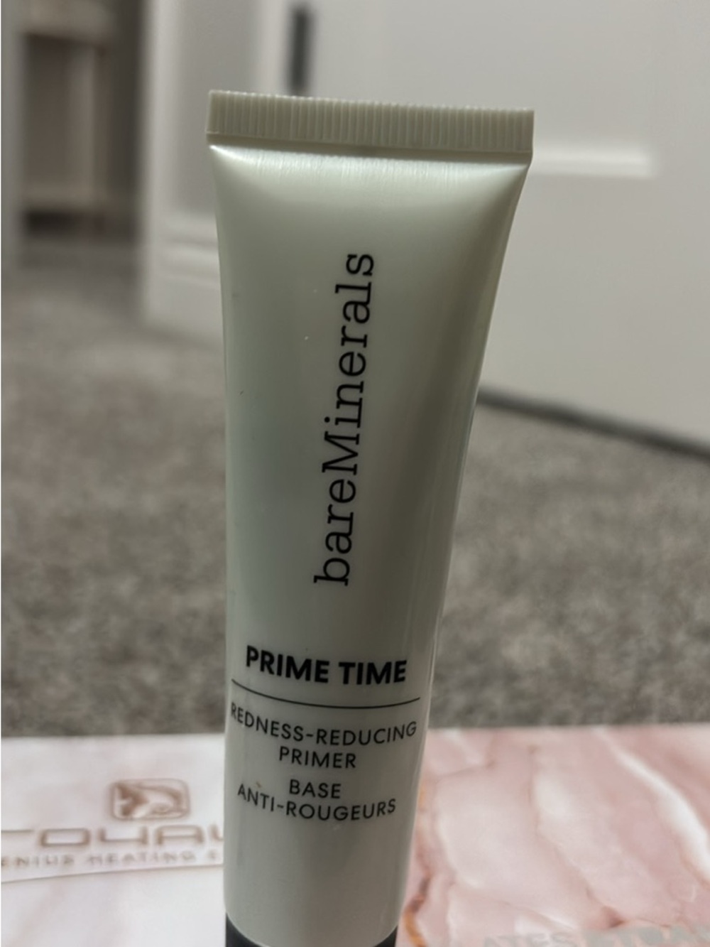 bareMinerals Prime Time Redness-Reducing Primer - Pale Green Tube